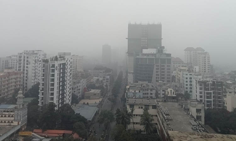 রাজধানীতে জেঁকে বসেছে শীত, দেখা নেই সূর্যের