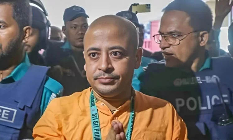 রাষ্ট্রদ্রোহ মামলায় চিন্ময় কৃষ্ণের জামিন নামঞ্জুর