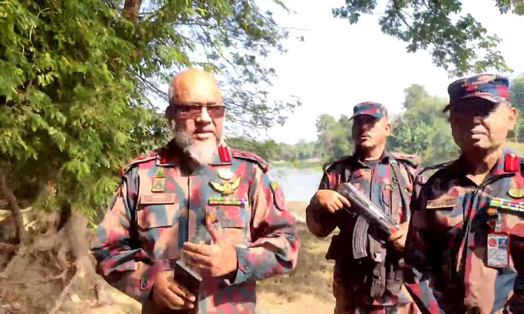 সীমান্তে ভারতের দখলে থাকা নদী অবমুক্ত করল বিজিবি