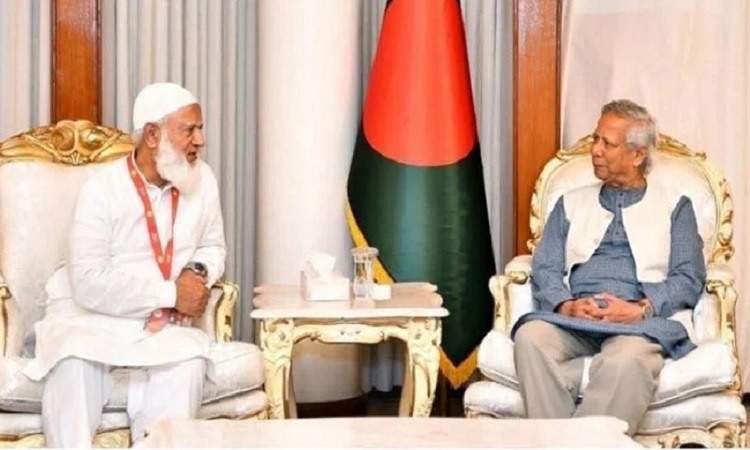 প্রধান উপদেষ্টার সঙ্গে জামায়াত আমিরের একান্ত বৈঠক