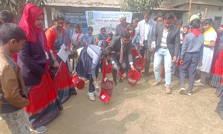 তারুণ্যের উৎসবে ‘আমার স্কুল পরিচ্ছন্ন স্কুল আমার শহর পরিচ্ছন্ন শহর’