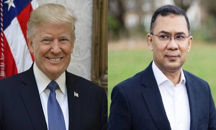 তারেক রহমানকে আমন্ত্রণ জানালেন ট্রাম্প