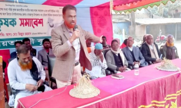 চৌডালা ইউনিয়ন কৃষক দলের উদ্যোগে কৃষক সমাবেশ অনুষ্ঠিত