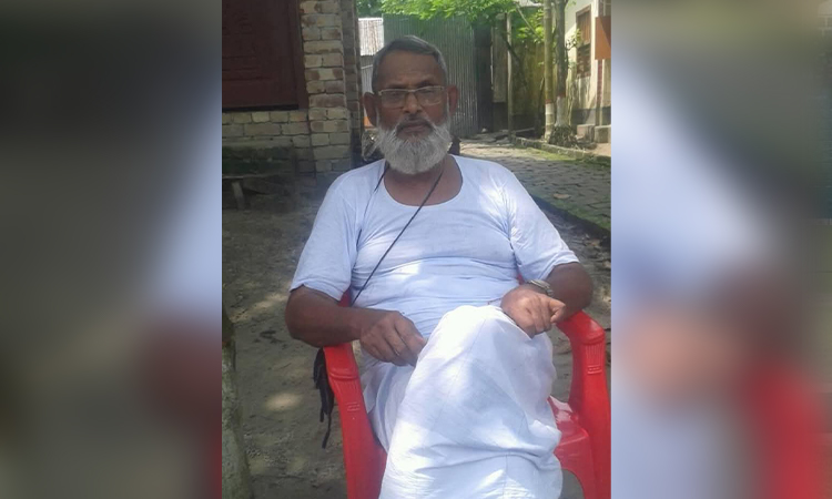 ঘুমন্ত অবস্থায় আগুনে পুড়ে অবসরপ্রাপ্ত পুলিশের মৃত্যু