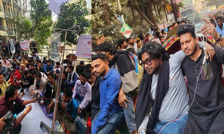 কমপ্লিট শাটডাউনে জবি, সচিবালয় অভিমুখে পদযাত্রা