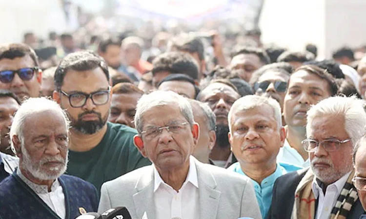 নির্বাচন দিয়েই জনআকাঙ্খা পূরণ সম্ভব:ফখরুল