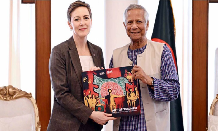 প্রধান উপদেষ্টার সঙ্গে অস্ট্রেলিয়ার রাষ্ট্রদূতের বিদায়ী সাক্ষাৎ