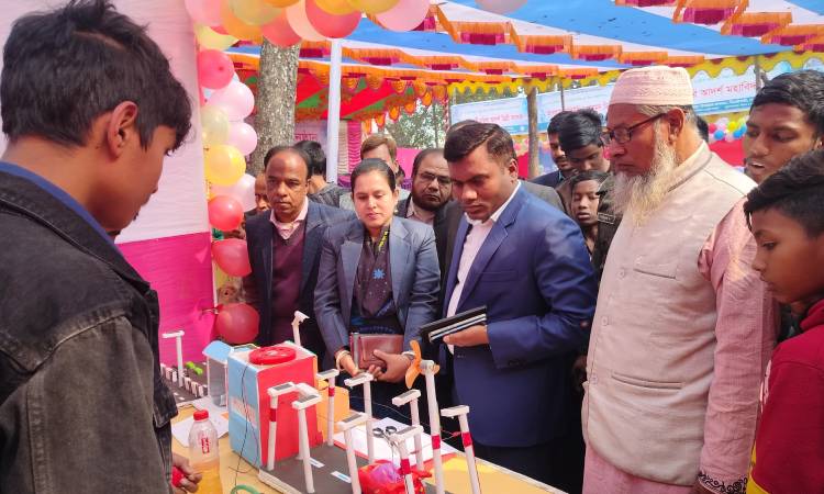 ঝিনাইগাতীতে বিজ্ঞান ও প্রযুক্তি মেলা অনুষ্ঠিত