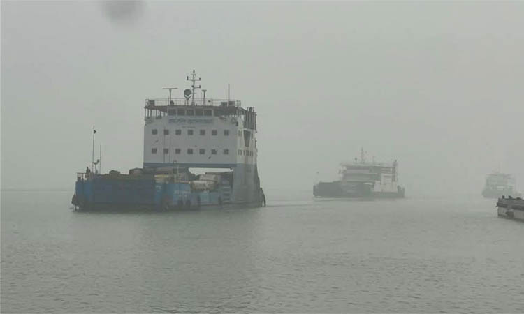 দৌলতদিয়া-পাটুরিয়া রুটে ফেরি চলাচল স্বাভাবিক
