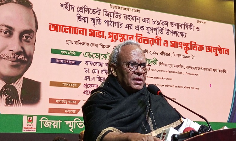 নতুন করে ঢেলে সাজাতে হবে পুলিশ : রিজভী