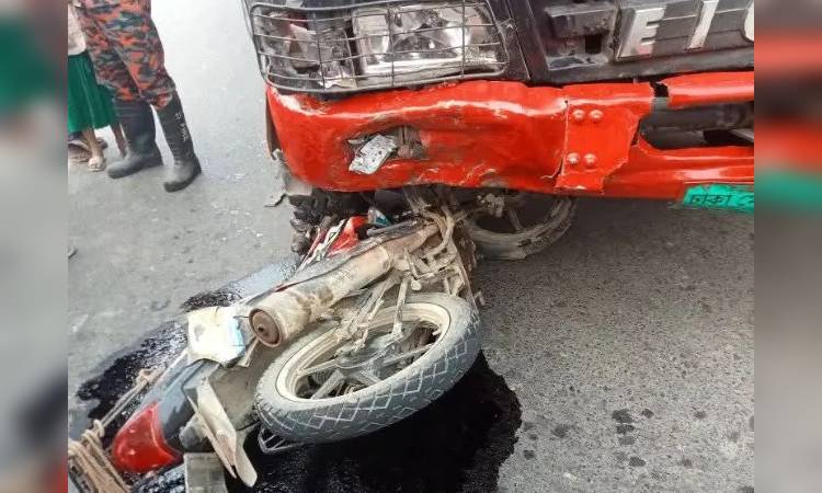 ভূঞাপুরে ট্রাক-মোটরসাইকেলের মুখোমুখি সংঘর্ষ, নিহত ১