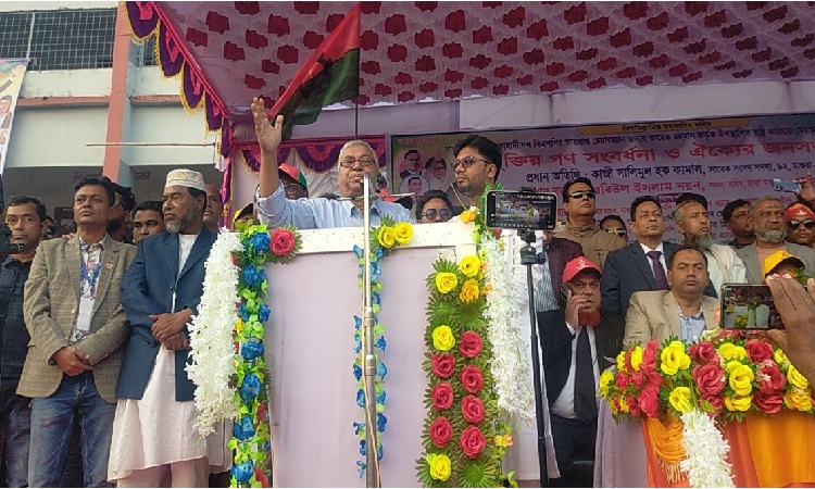 শালিখায় তারেক রহমানের ৩১ দফা বাস্তবায়নে জনসভা