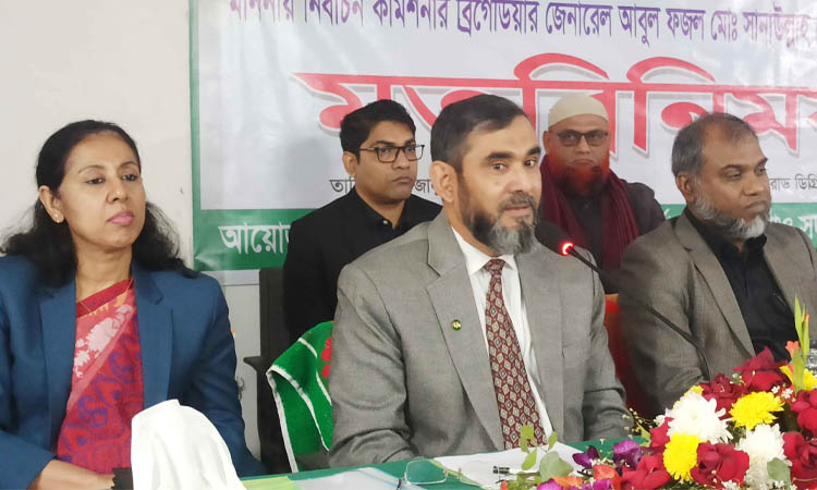ডিসেম্বরকে সামনে রেখে নির্বাচনের প্রস্তুতি নেওয়া হচ্ছে: ইসি সানাউল্লাহ