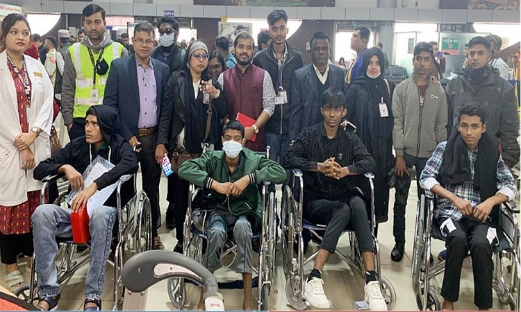 জুলাই বিপ্লবে আহত আরও ৬ জনকে নেওয়া হচ্ছে ব্যাংককে