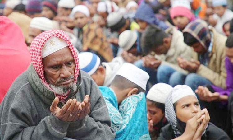 লাখো মুসল্লির অংশগ্রহণে আখেরি মোনাজাত শুরু