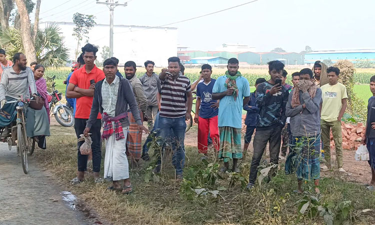 মহেশপুরে বাস চাপায় মোটরসাইকেল আরোহী নিহত