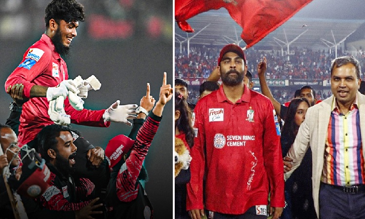 ইতিহাস গড়ে বিপিএলে টানা দ্বিতীয়বার চ্যাম্পিয়ন বরিশাল