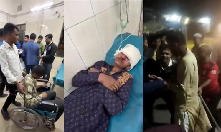 মোজাম্মেল হকের বাড়িতে ভাঙচুর, স্থানীয়দের মারধরে আহত ১৫