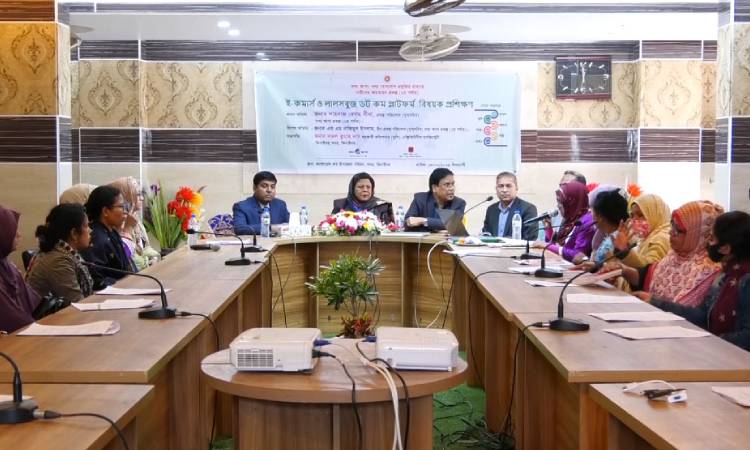 ঝিনাইদহে নারী উদ্যোক্তাদের ই-কমার্স বিষয়ক প্রশিক্ষণ অনুষ্ঠিত