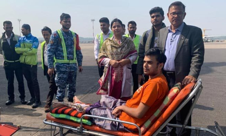 জুলাই বিপ্লবে আহত আরও ৬ জনকে ব্যাংকক পাঠাল সরকার