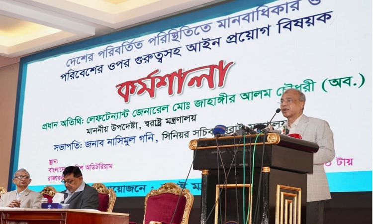 অপারেশন ডেভিল হান্টে কোন দুষ্কৃতকারী যেন রেহাই না পায় : স্বরাষ্ট্র উপদেষ্টা