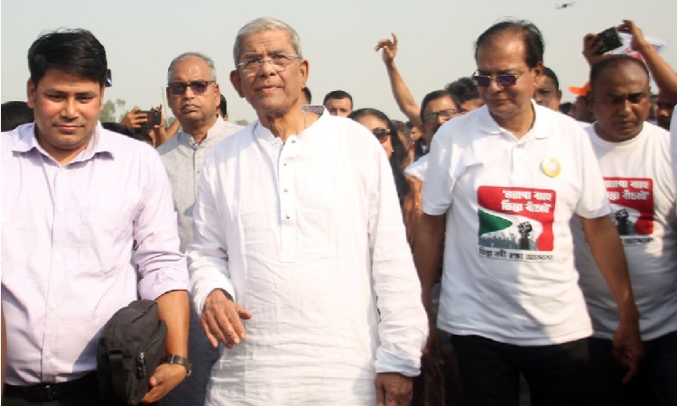 তিস্তার একফোঁটা পানি আনতে পারেনি আ.লীগ : মির্জা ফখরুল