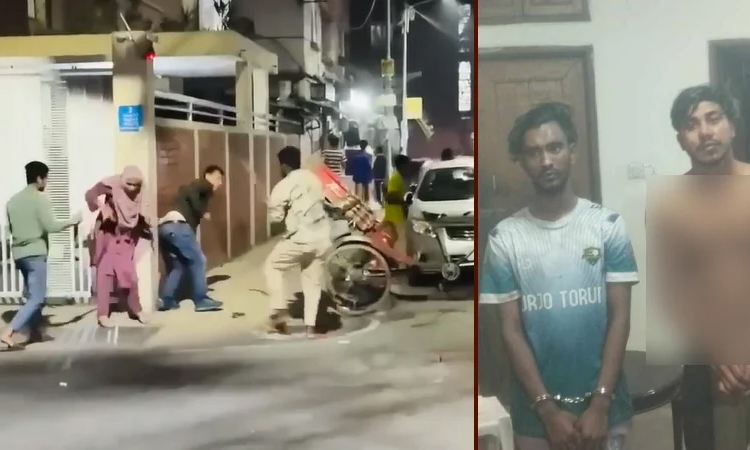 প্রকাশ্যে স্বামী-স্ত্রীকে কোপানো কিশোর গ্যাংয়ের ২ সদস্য আটক