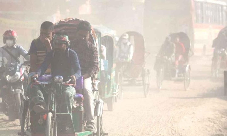 আজও খুব অস্বাস্থ্যকর ঢাকার বাতাস