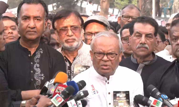 স্থানীয় নির্বাচন বিতর্কে জাতীয় নির্বাচন পিছিয়ে দেয়া যাবে না: রিজভী