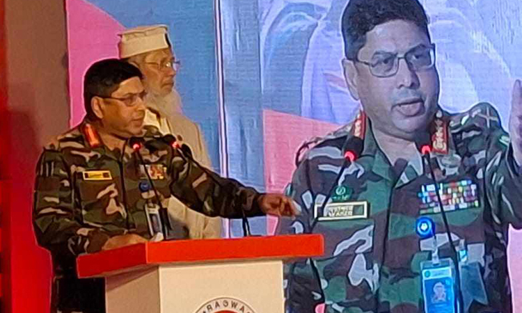 সেনাবাহিনী দেশ ও জাতিকে সুন্দর জায়গায় রেখে সেনানিবাসে ফিরবে: সেনাপ্রধান