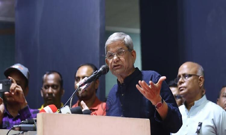 সবাই ঐক্যবদ্ধ থাকুন, দুঃসময়ে সেনাবাহিনীই আমাদের শক্তি : ফখরুল