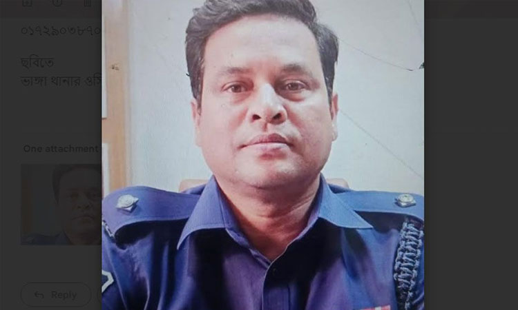 ভাঙ্গা থানার ওসি শফিকুল গ্রেফতার