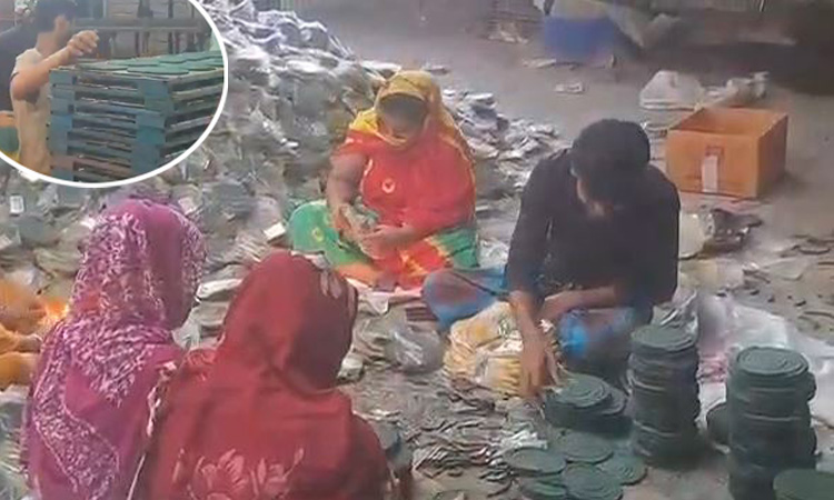 অবৈধ গ্যাস সংযোগে চলছে কয়েল কারখানার মেশিন
