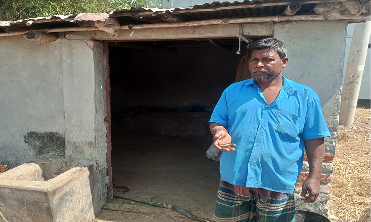 রাণীনগরে গোয়াল ঘরের তালা কেটে গরু চুরি