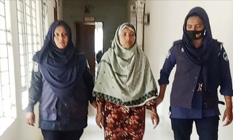 বিষ পানে শিশু সন্তান হত্যা, সেই সৎ মা আটক