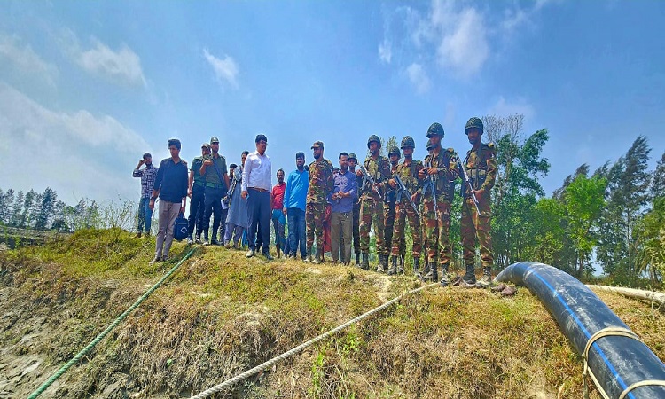 অবৈধভাবে বালু উত্তোলন করায় ৬ জনের কারাদণ্ড