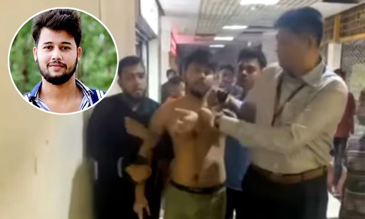 ওসিকে 'পেটানোর' হুমকি দেয়া 'বুড়ির নাতি' গ্রেফতার