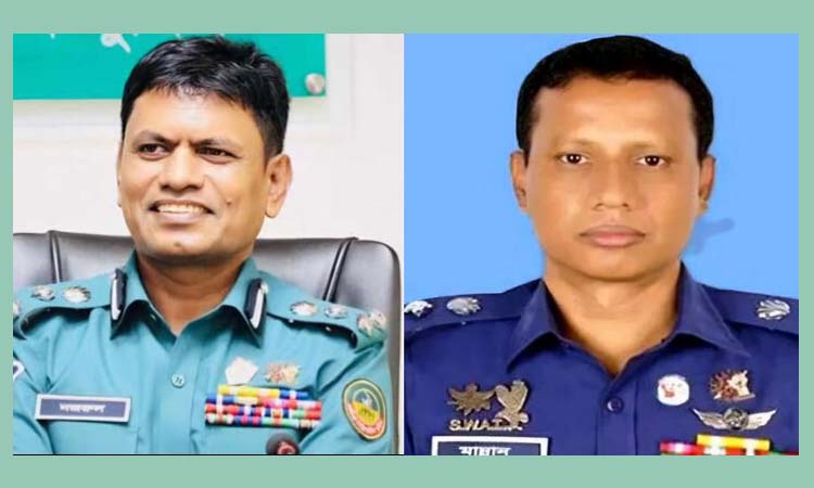 ডিআইজি মোল্যা নজরুল ও এসপি মান্নান বরখাস্ত