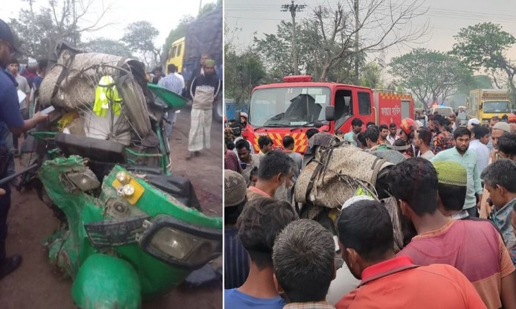 পাবনায় বাস-অটোরিকশা সংঘর্ষে নিহত বেড়ে ৫