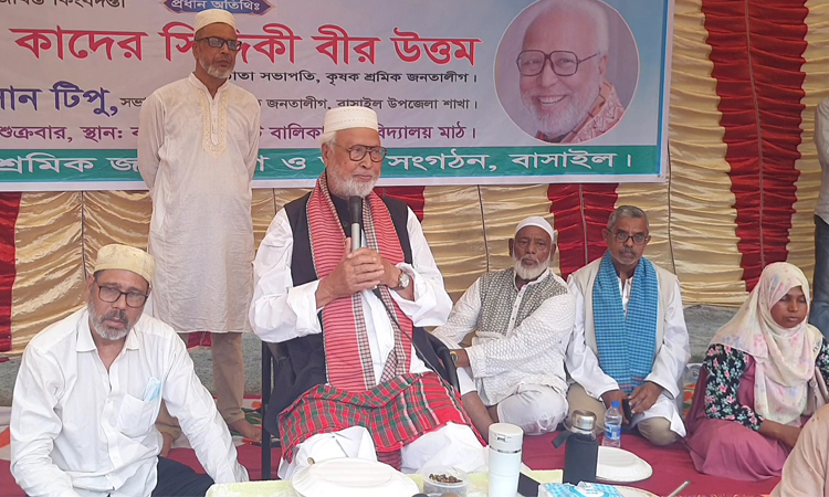 জয় বাংলা’ স্লোগান কোন দলের নয়: কাদের সিদ্দিকী