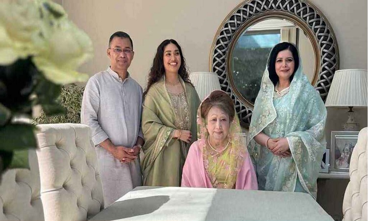 ৭ বছর পর পরিবারের সাথে ঈদ উদযাপন খালেদা জিয়ার