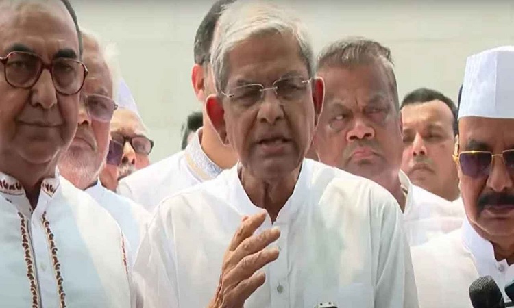 অন্তর্বর্তী সরকার সব প্রতিশ্রুতি পালন করবে, প্রত্যাশা ফখরুলের