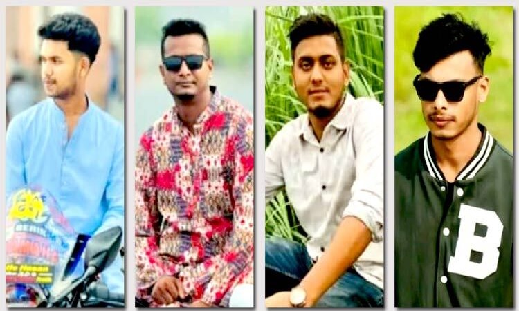 মাদারীপুরে ৩ মোটরসাইকেলের সংঘর্ষ, ৪ যুবক নিহত