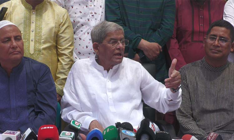 বিএনপিকে টার্গেট করে অপপ্রচার চালানো হচ্ছে: ফখরুল