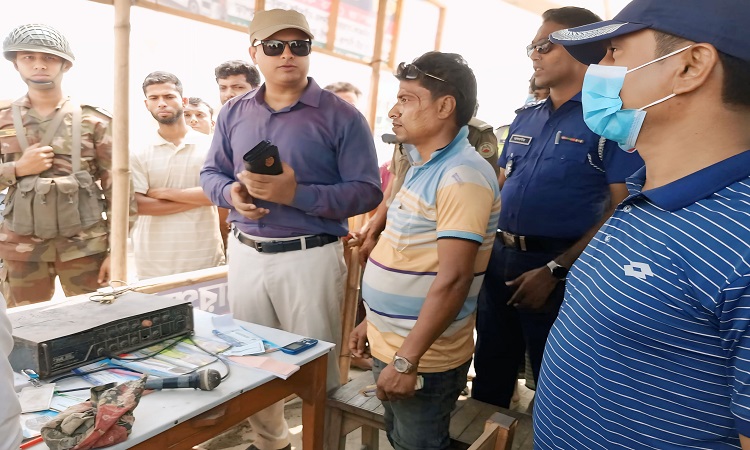 পরিবহনে অতিরিক্ত ভাড়া আদায়ের দায়ে সেনাবাহিনীর অভিযান