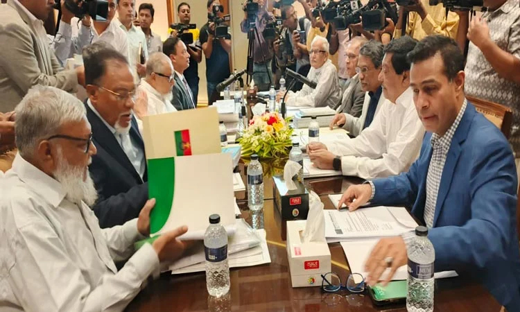 ঐকমত্য কমিশনের সঙ্গে বৈঠকে বিএনপি