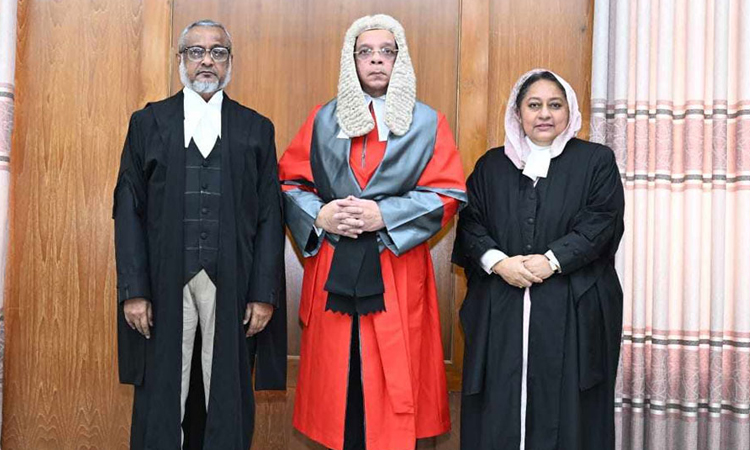 আপিল বিভাগে নতুন দুই বিচারপতিকে সংবর্ধনা