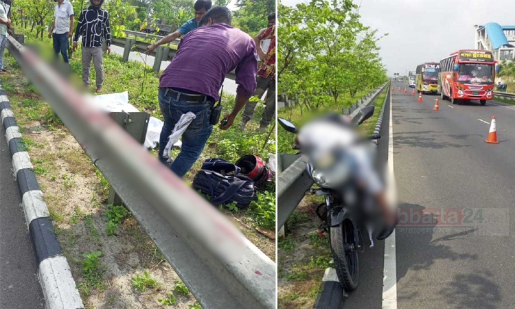 মাওয়া এক্সপ্রেসওয়েতে মোটরসাইকেল দুর্ঘটনায় নিহত ২
