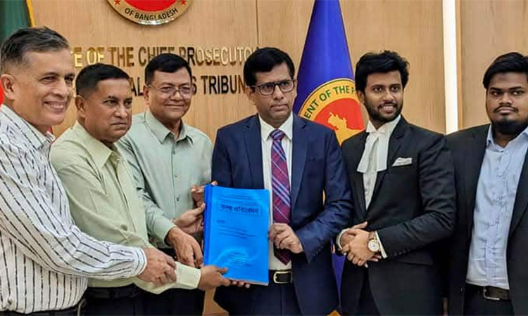 জুলাই গণহত্যার অভিযোগে শেখ হাসিনার বিরুদ্ধে তদন্ত প্রতিবেদন দাখিল