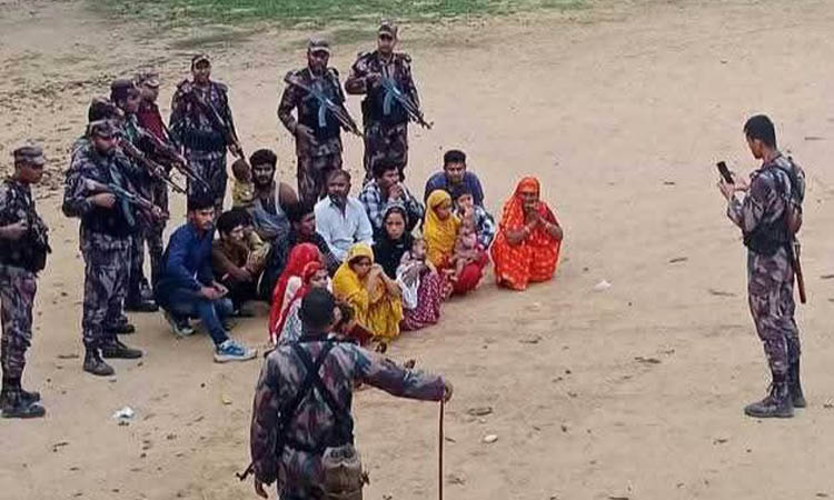 খাগড়াছ‌ড়ি সীমান্তে ১৯ জনকে পুশইন করল বিএসএফ
